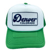 Kid's Denver, Colorado Hat (Ages 2-12) - Retro Denver Trucker Snapback Toddler Hat / Kid's Hat