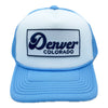 Kid's Denver, Colorado Hat (Ages 2-12) - Retro Denver Trucker Snapback Toddler Hat / Kid's Hat