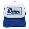 Kid's Denver, Colorado Hat (Ages 2-12) - Retro Denver Trucker Snapback Toddler Hat / Kid's Hat