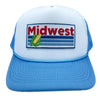 Midwest Trucker Hat - Retro Corn Midwest Snapback Hat /Adult Hat