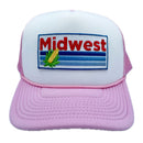 Midwest Trucker Hat - Retro Corn Midwest Snapback Hat-7