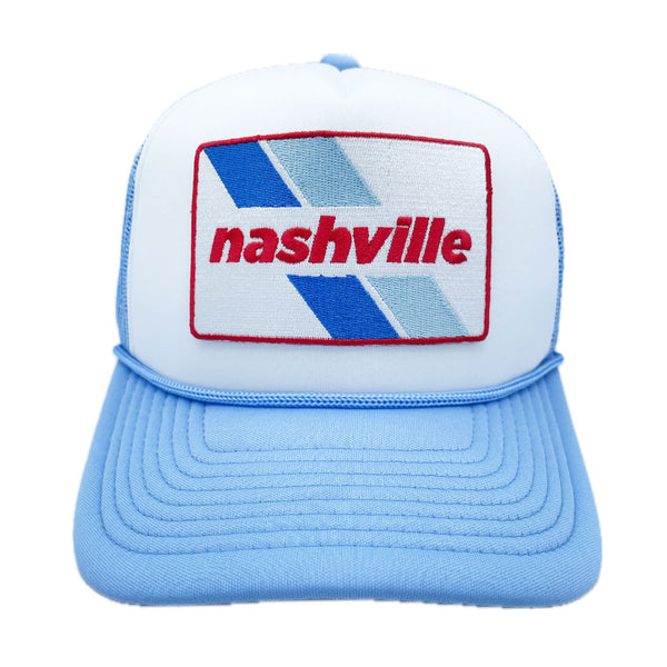 Nashville, Tennessee Trucker Hat - Retro Snapback Nashville Hat / Adult Hat