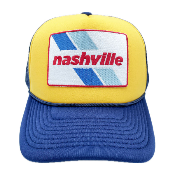 Nashville, Tennessee Trucker Hat - Retro Snapback Nashville Hat / Adult Hat