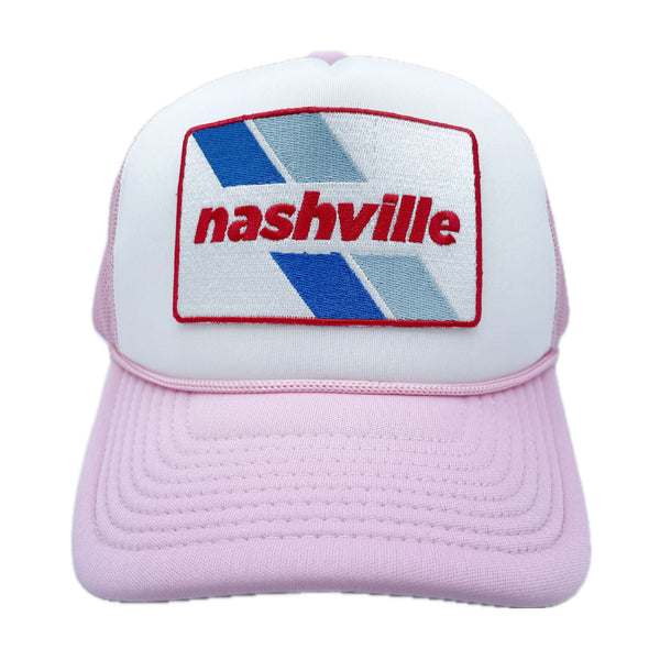 Nashville, Tennessee Trucker Hat - Retro Snapback Nashville Hat / Adult Hat