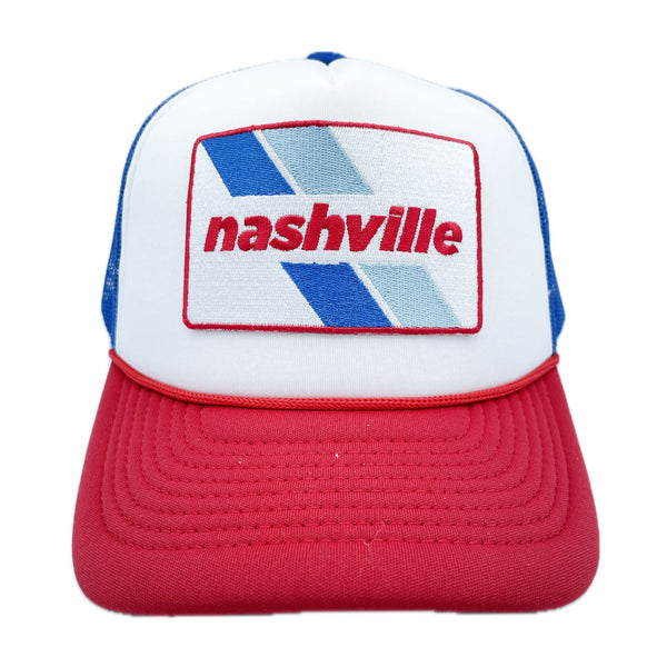 Nashville, Tennessee Trucker Hat - Retro Snapback Nashville Hat / Adult Hat