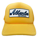 Atlanta, Georgia Trucker Hat - Retro Snapback Atlanta Hat-4