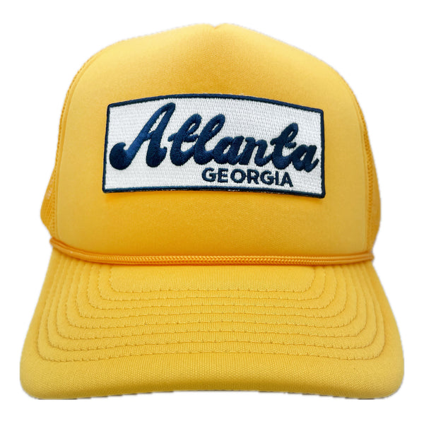 Atlanta, Georgia Trucker Hat - Retro Snapback Atlanta Hat / Adult Hat