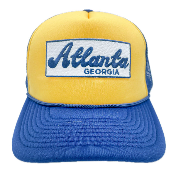 Atlanta, Georgia Trucker Hat - Retro Snapback Atlanta Hat / Adult Hat