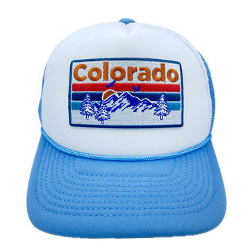 Colorado Trucker Hat - Retro Colorado Snapback Hat