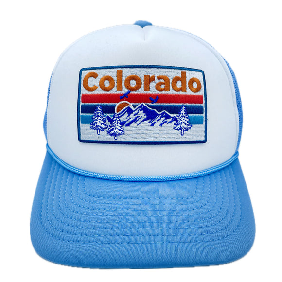 Colorado Trucker Hat - Retro Colorado Snapback Hat