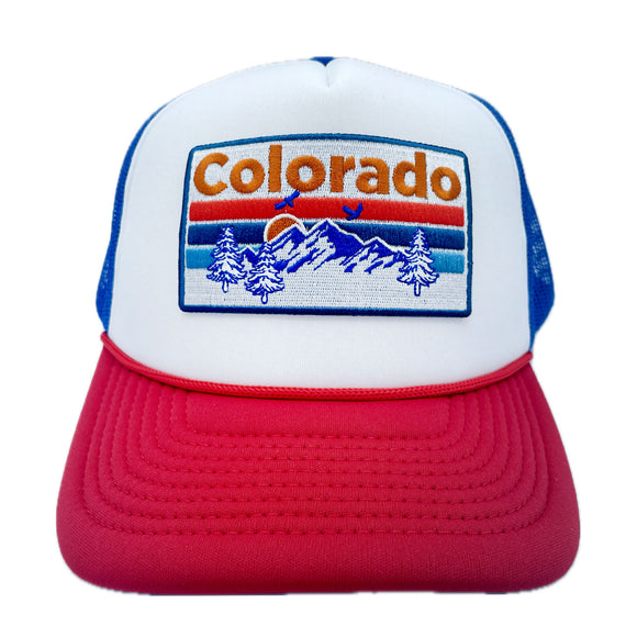 Colorado Trucker Hat - Retro Colorado Snapback Hat