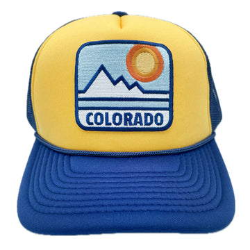 Colorado Trucker Hat - Retro Colorado Snapback Hat