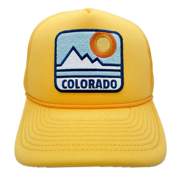 Colorado Trucker Hat - Retro Colorado Snapback Hat
