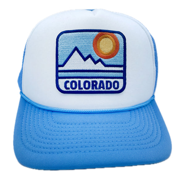 Colorado Trucker Hat - Retro Colorado Snapback Hat