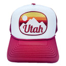 Utah Trucker Hat - Retro Utah Snapback Hat-1