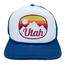 Utah Trucker Hat - Retro Utah Snapback Hat-4