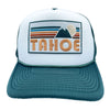 Lake Tahoe, California Trucker Hat - Retro Mountain Snapback Lake Tahoe Hat /Adult Hat