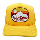 Lake Tahoe, California Trucker Hat - Retro Mountain Snapback Lake Tahoe Hat-2