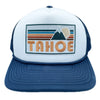 Lake Tahoe, California Trucker Hat - Retro Mountain Snapback Lake Tahoe Hat /Adult Hat