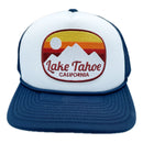Lake Tahoe, California Trucker Hat - Retro Mountain Snapback Lake Tahoe Hat-1