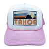 Lake Tahoe, California Trucker Hat - Retro Mountain Snapback Lake Tahoe Hat /Adult Hat