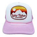 Lake Tahoe, California Trucker Hat - Retro Mountain Snapback Lake Tahoe Hat-3