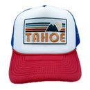 Lake Tahoe, California Trucker Hat - Retro Mountain Snapback Lake Tahoe Hat-8