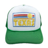 Texas Trucker Hat - Retro Sun Texas Snapback Hat