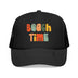 Kids Beach Time Trucker Hat Boho - Youth Snapback Cap