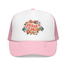 Kids Peace and Joy Trucker Hat Boho - Youth Snapback Cap