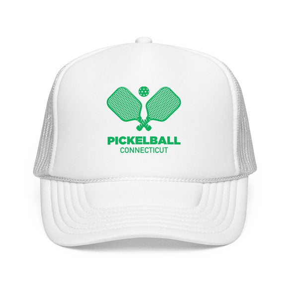 Kids Connecticut Pickleball Trucker Hat - Youth Snapback Cap