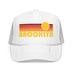 Kids Brooklyn, New York Retro Sunset Trucker Hat - Youth Cap
