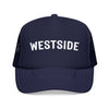 Kids Westside Trucker Hat - Youth Snapback Cap on white background