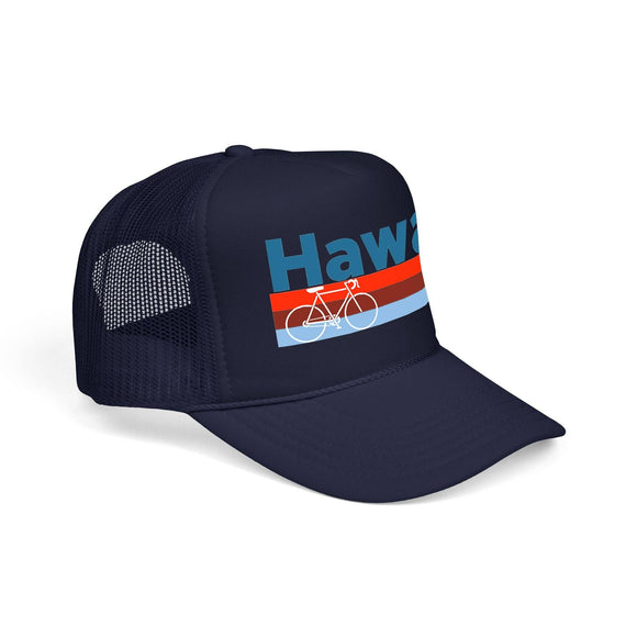 Kids Hawaii Trucker Hat Foam Bike - Youth Snapback Cap