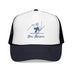 Kids New Mexico Snow Ski Trucker Hat - Youth Snapback Cap