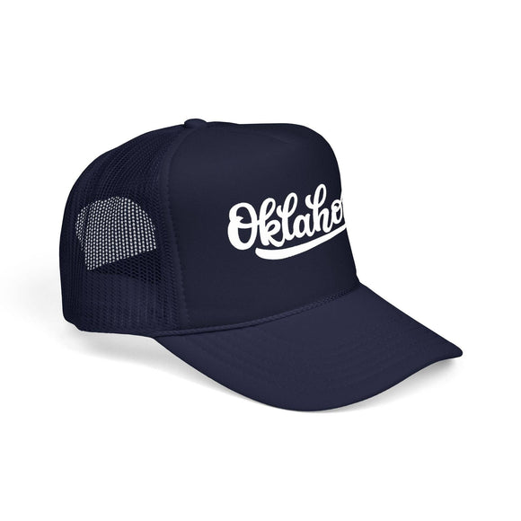Kids Oklahoma Trucker Hat - Youth Snapback Cap