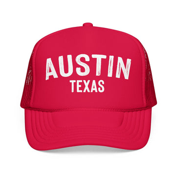 Kids Austin, Texas Trucker Hat - Youth Snapback Cap