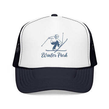 Kids Winter Park, Colorado Snow Ski Trucker Hat - Youth Cap