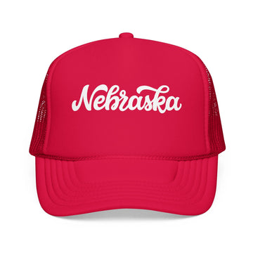 Kids Nebraska Trucker Hat - Youth Snapback Cap