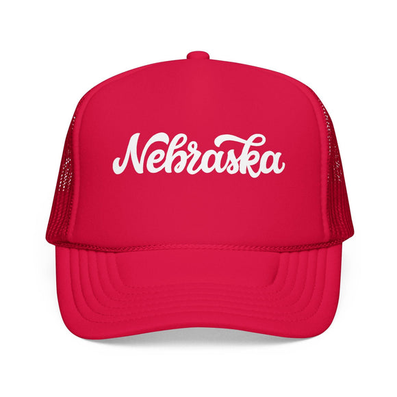 Kids Nebraska Trucker Hat - Youth Snapback Cap