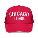 Kids Chicago, Illinois Trucker Hat - Youth Snapback Cap