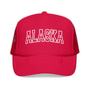 Kids Alaska Trucker Hat Vintage College Foam Mesh Youth Cap