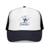 Kids Whistler, Canada Snow Ski Trucker Hat - Youth Snapback
