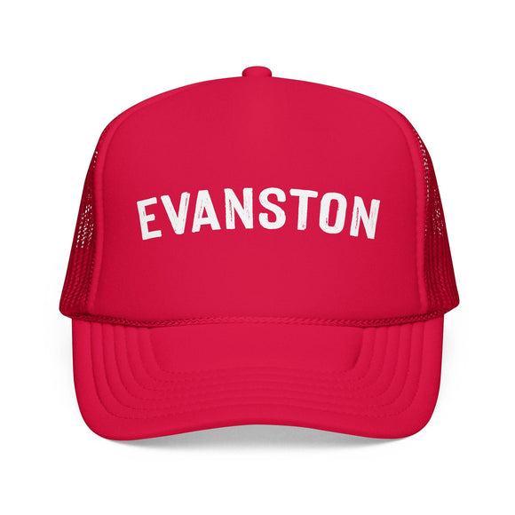 Kids Evanston, Illinois Trucker Hat - Youth Snapback Cap