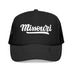 Kids Missouri Trucker Hat - Youth Snapback Cap on white background