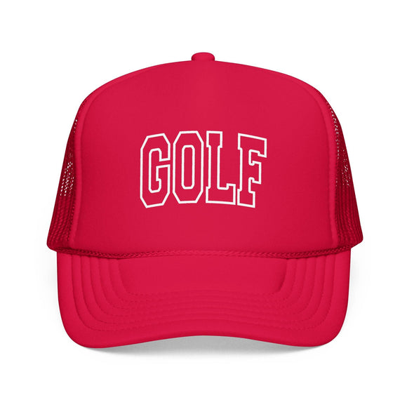 Kids Golf Trucker Hat - Youth Snapback Cap