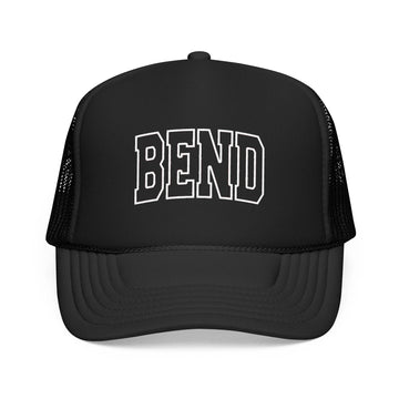 Kids Bend, Oregon Trucker Hat Vintage College Foam Mesh