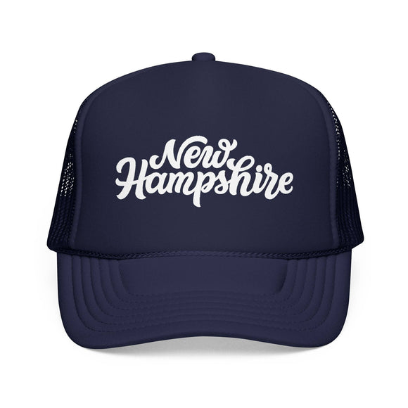 Kids New Hampshire Trucker Hat - Youth Snapback Cap