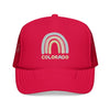 Kids Colorado Trucker Hat Rainbow - Youth Snapback Cap