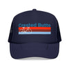 Kids Crested Butte, Colorado Trucker Hat Foam Bike Youth Cap